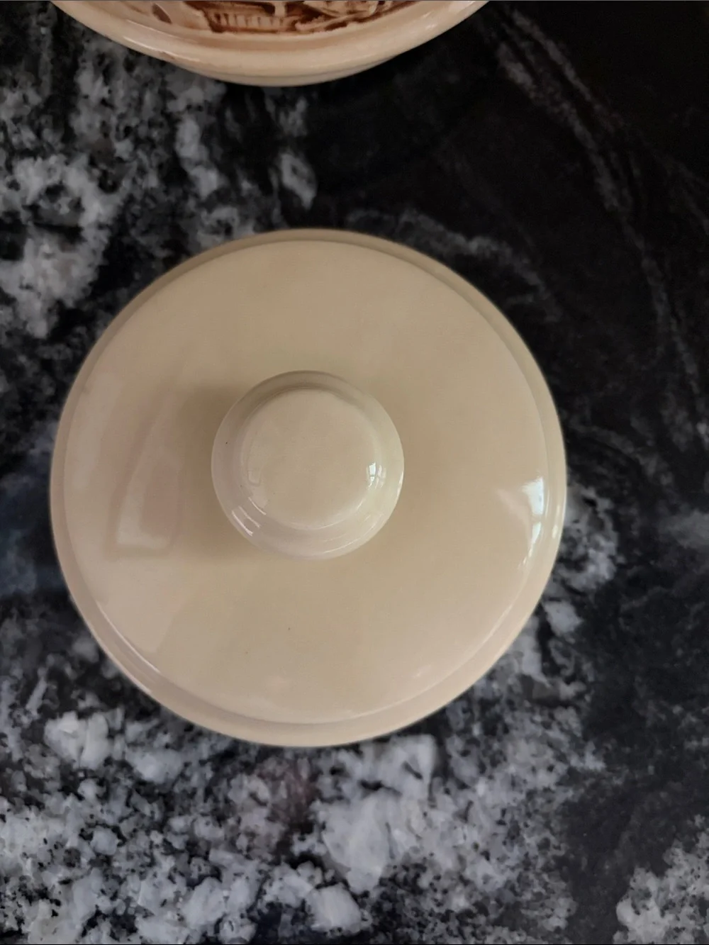 McCoy Frontier Family Cookie Jar 1960's MCM Pottery